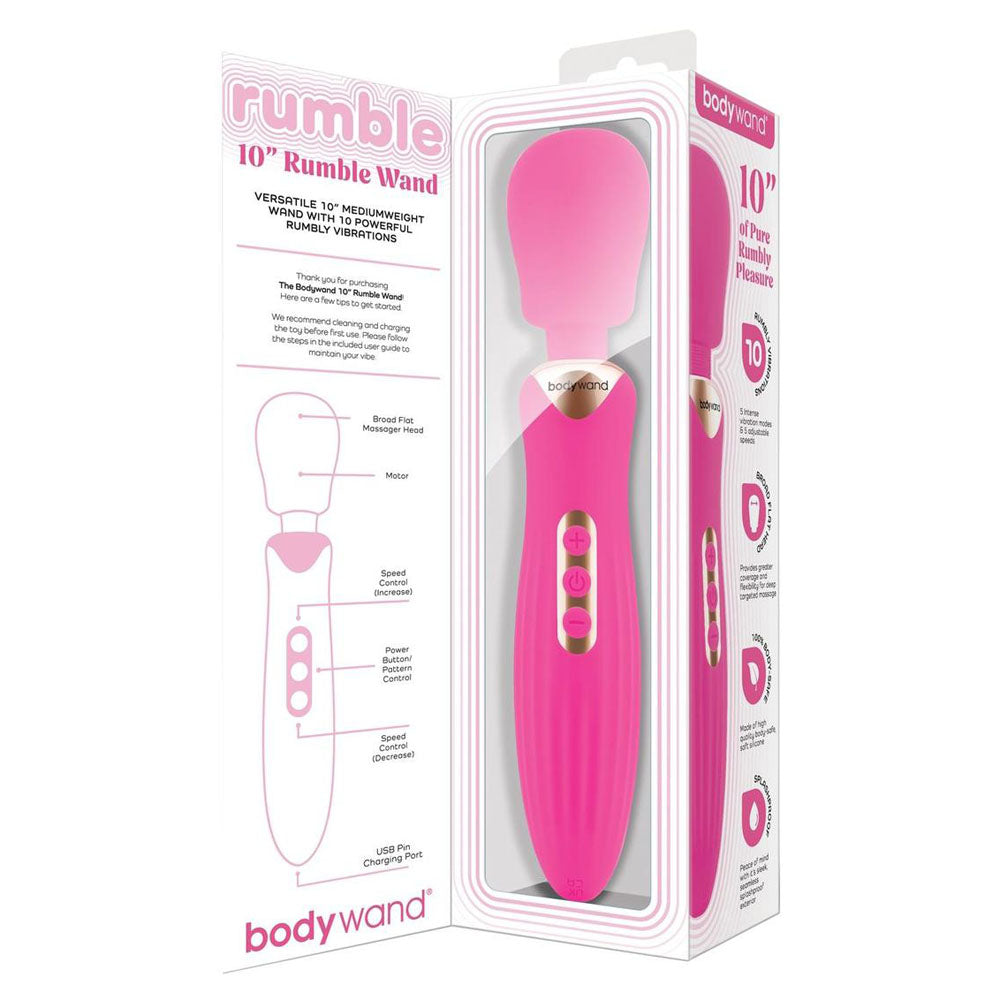 Bodywand RUMBLE WAND 10 Inch - Discount Adult Zone