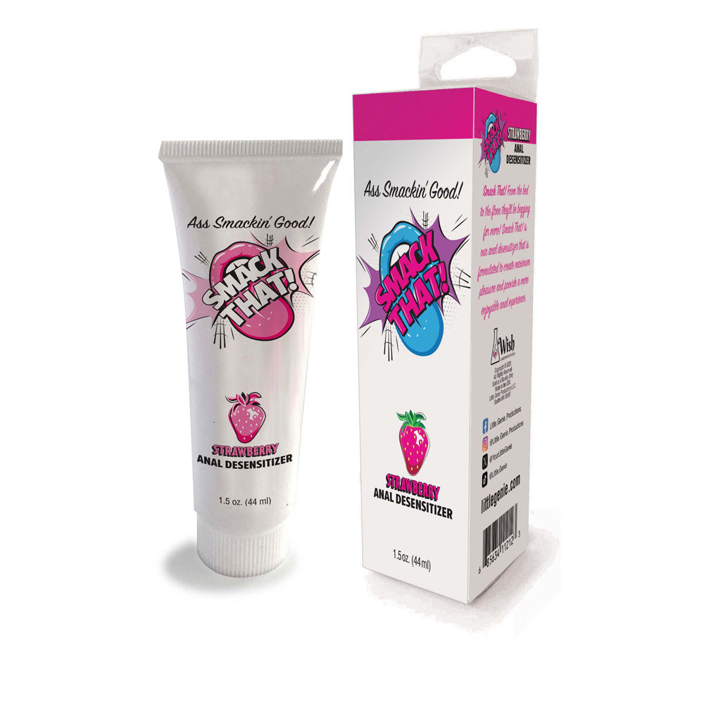 Smack That! Anal Desensitiser - Strawberry - Discount Adult Zone