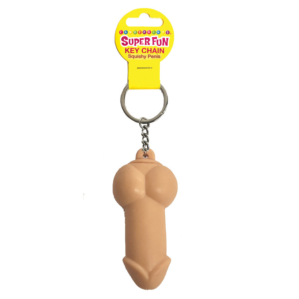Super Fun Key Chain - Squishy Penis - Discount Adult Zone