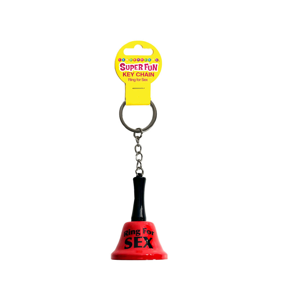 Super Fun Key Chain - Ring For Sex - Discount Adult Zone