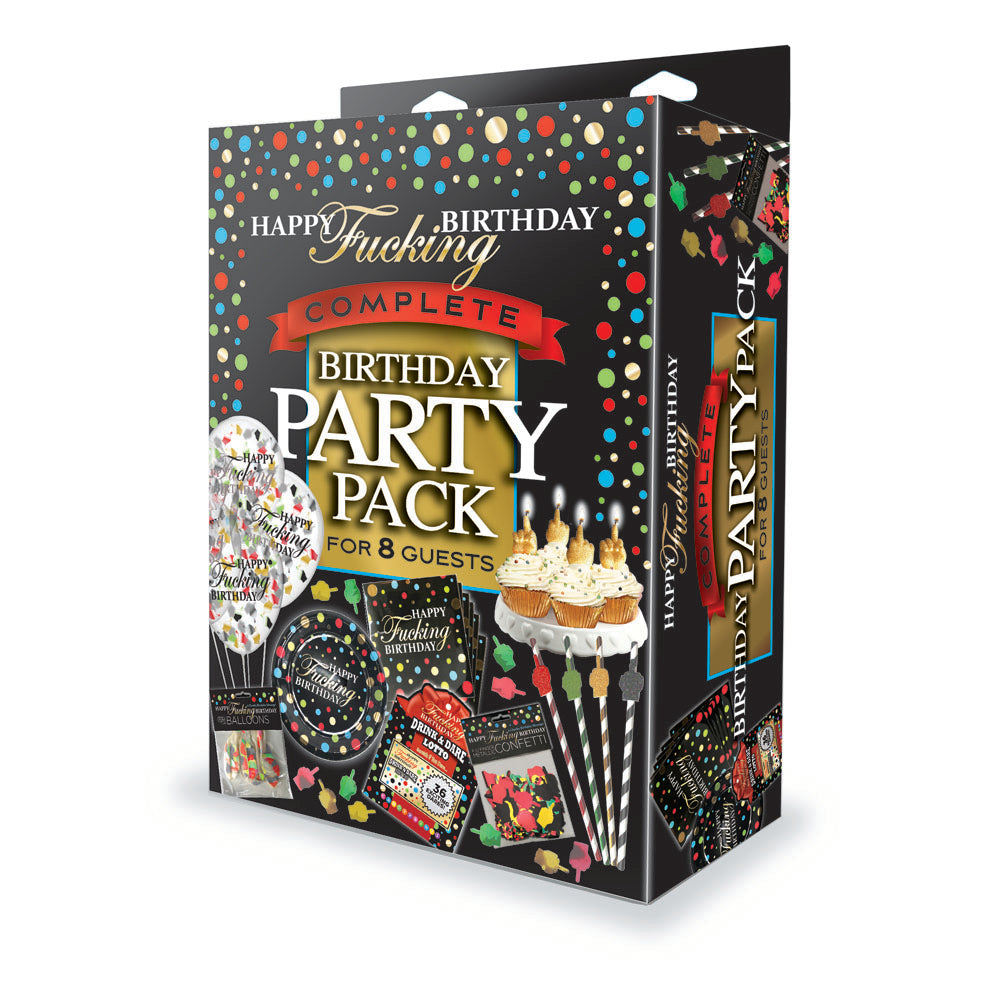 Happy F**king Birthday Complete Party Pack - Discount Adult Zone
