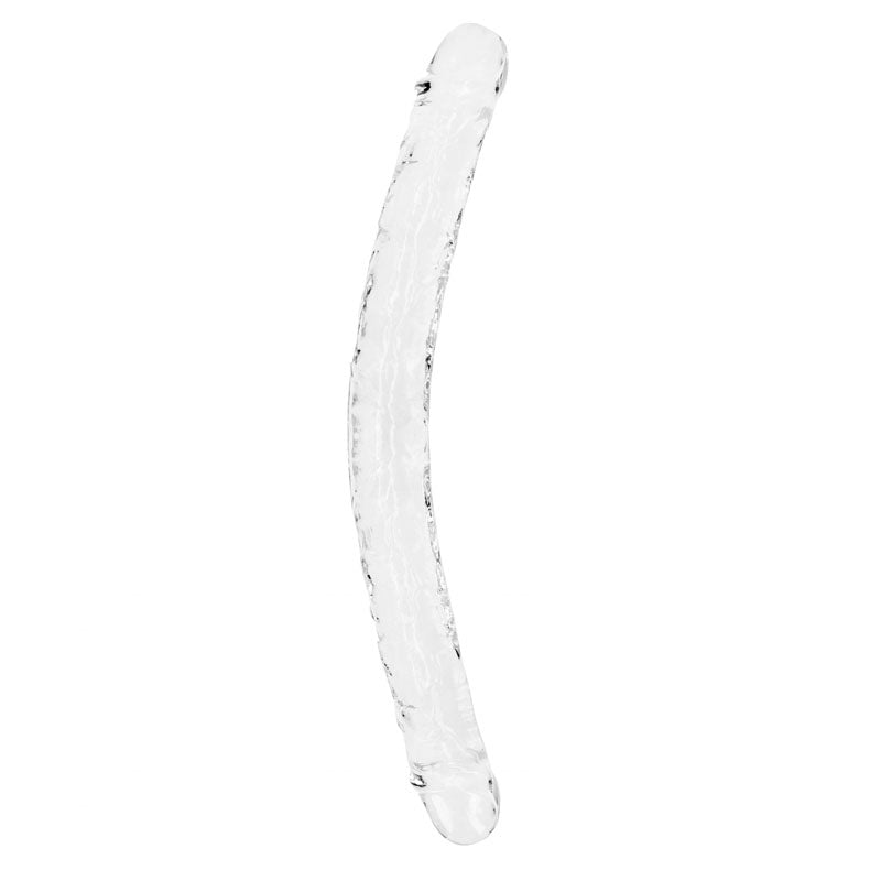 REALROCK 45 cm Double Dong - Clear - Discount Adult Zone