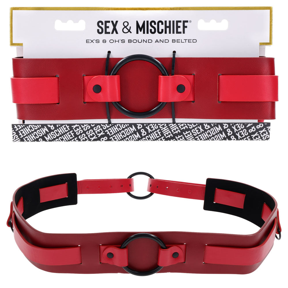 S&M Exs & Ohs Bound and Belted - Discount Adult Zone