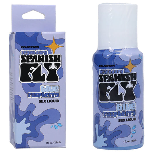 Spanish Fly Sex Liquid - Blue Raspberry - Discount Adult Zone