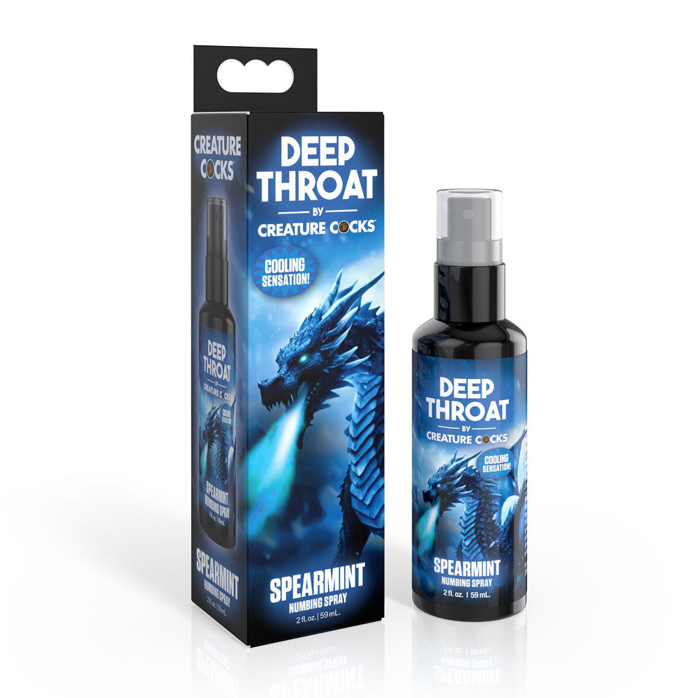 Creature Cocks Deep Throat Spray - Spearmint - Discount Adult Zone