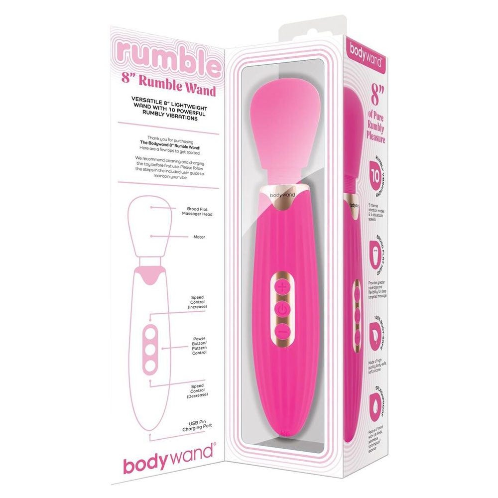 Bodywand RUMBLE WAND 8 Inch - Discount Adult Zone