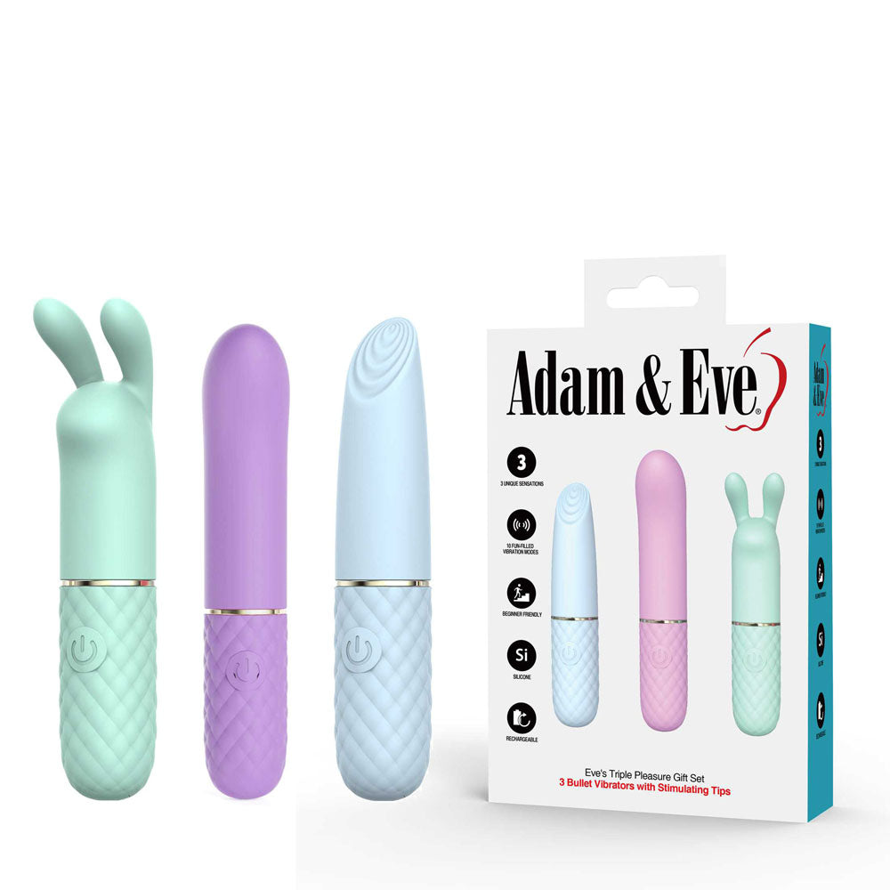 Adam & Eve TRIPLE PLEASURES - Discount Adult Zone