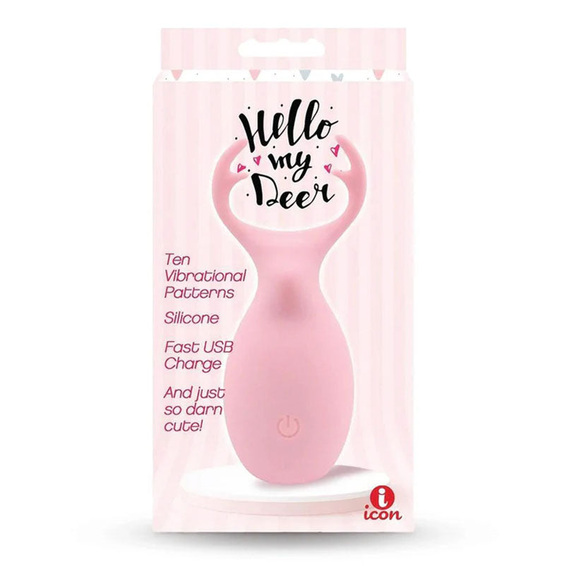 Buzzy Buddy, Hello My Deer - Pink - Discount Adult Zone