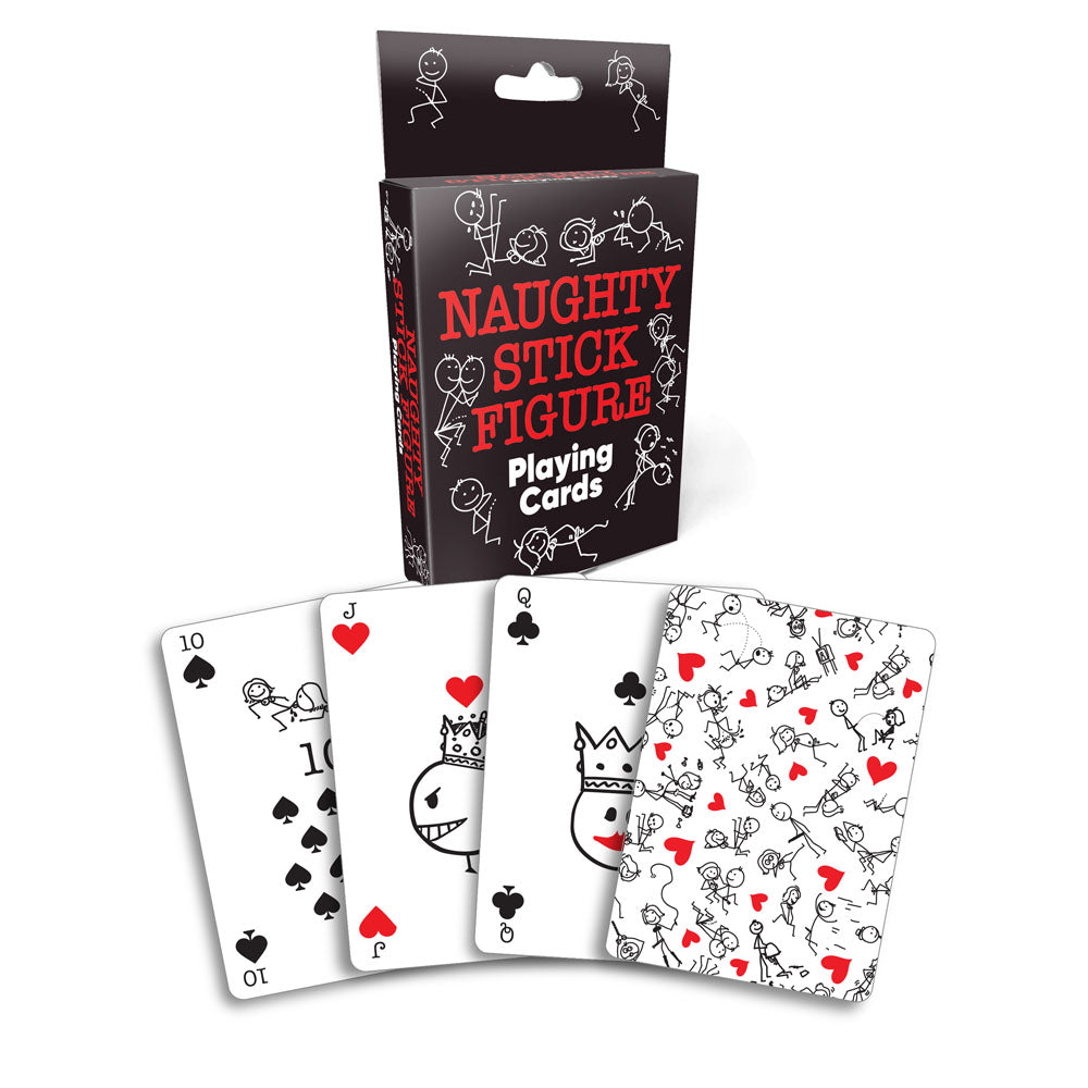 Naughty Stick Figure Playing Cards - Discount Adult Zone