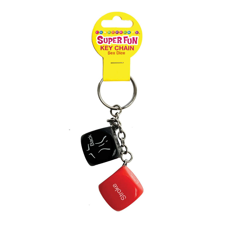 Super Fun Key Chain - Sex Dice - Discount Adult Zone