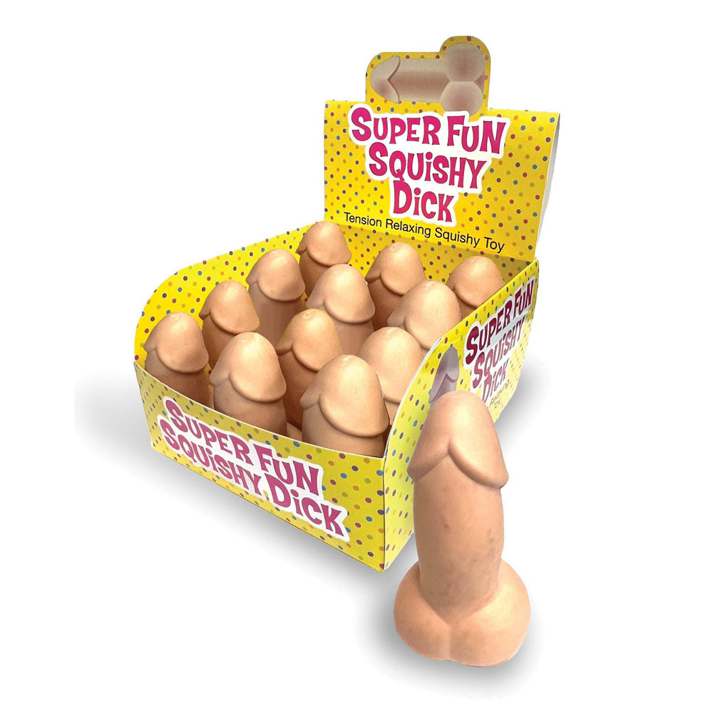 Super Fun Squishy Dick - Counter Display - Discount Adult Zone