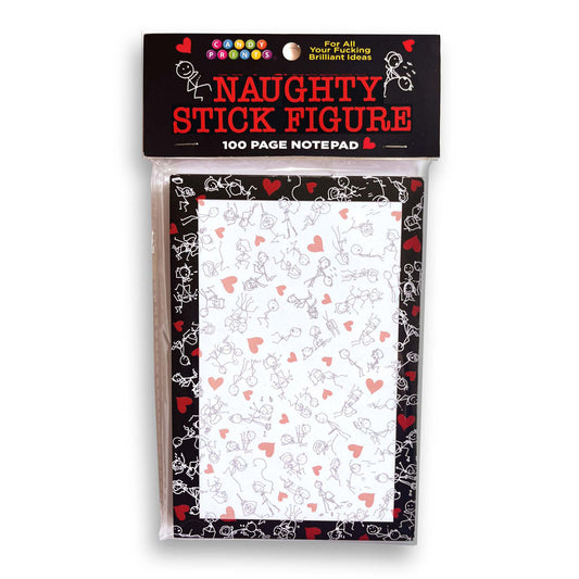 Naughty Stick Figure Notepad - Discount Adult Zone