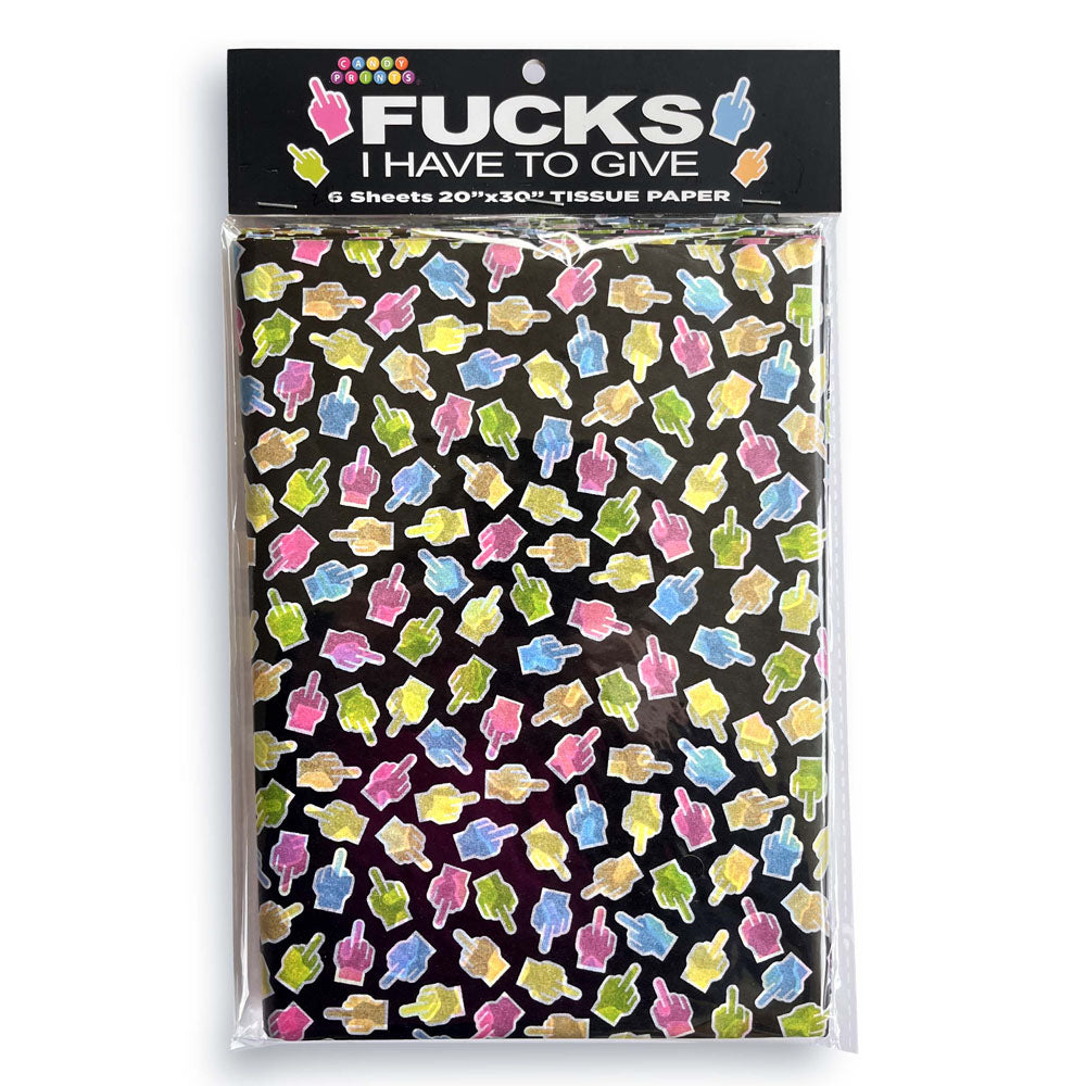 Fucks I Have To Give Tissue Paper Sheets - Discount Adult Zone
