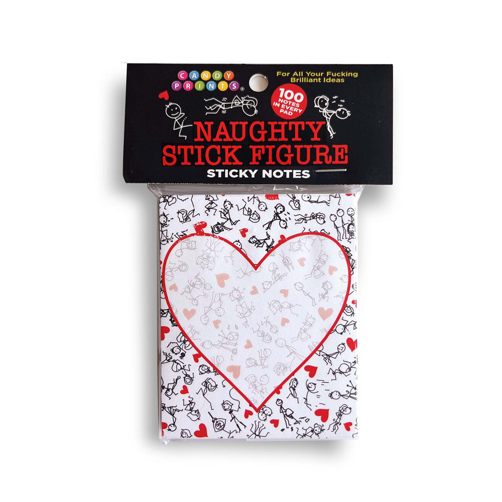 Naughty Stick Figure Sticky Notes - Discount Adult Zone