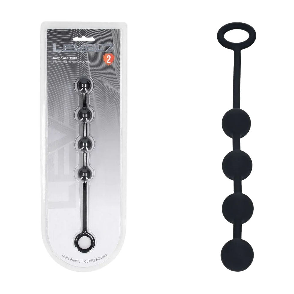 LEVELZ Round Silicone Anal Balls - S - 20mm - Discount Adult Zone