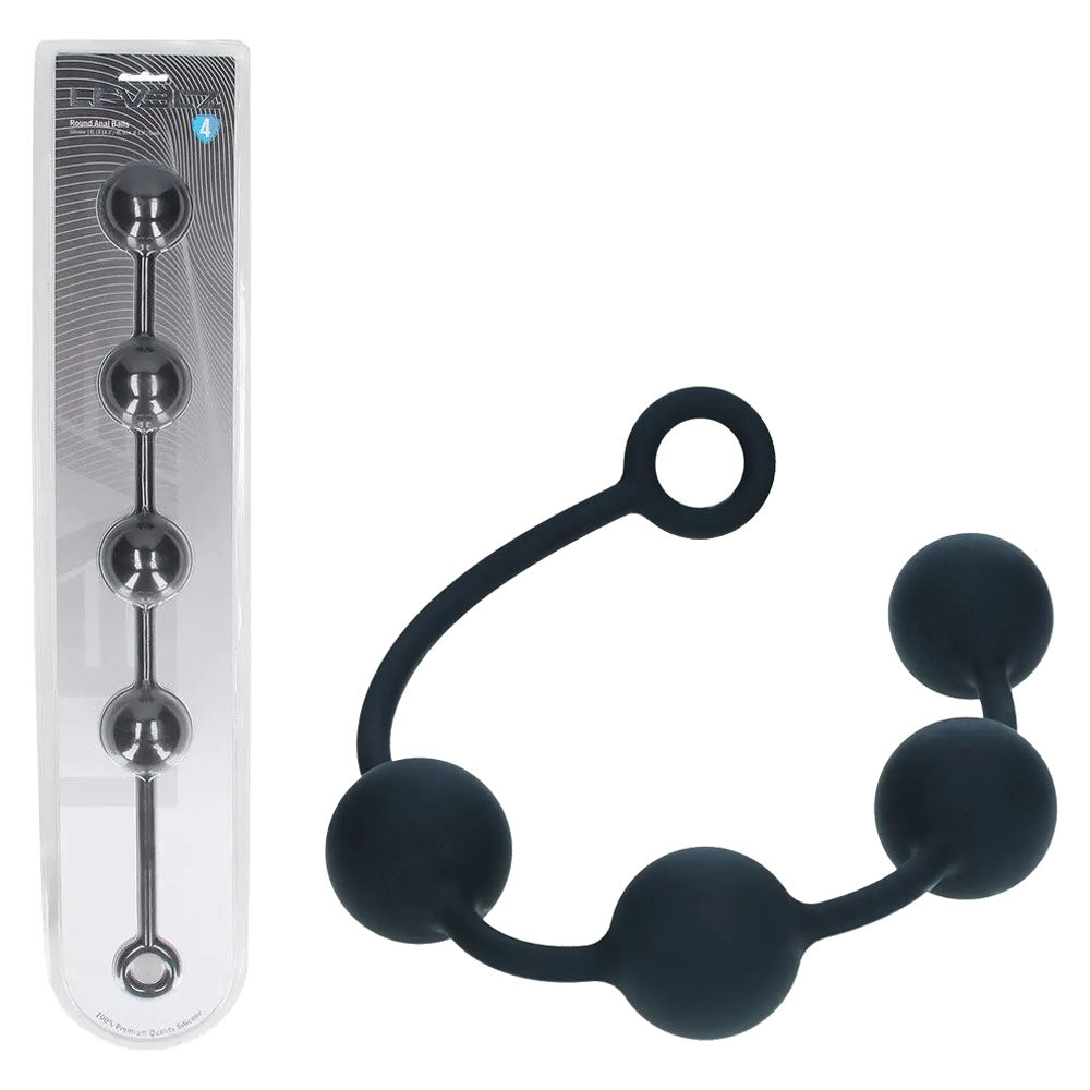 LEVELZ Round Anal Balls - XL - 50mm - Discount Adult Zone