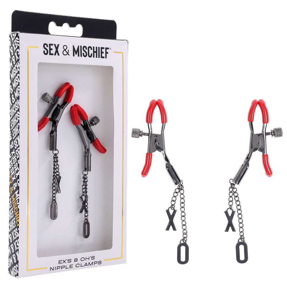 S&M Exs & Ohs Nipple Clamps - Discount Adult Zone