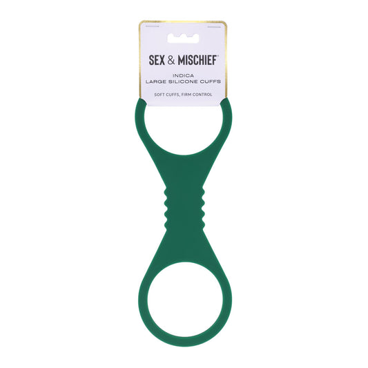Sex & Mischief Indica Large Silicone Cuffs - Discount Adult Zone