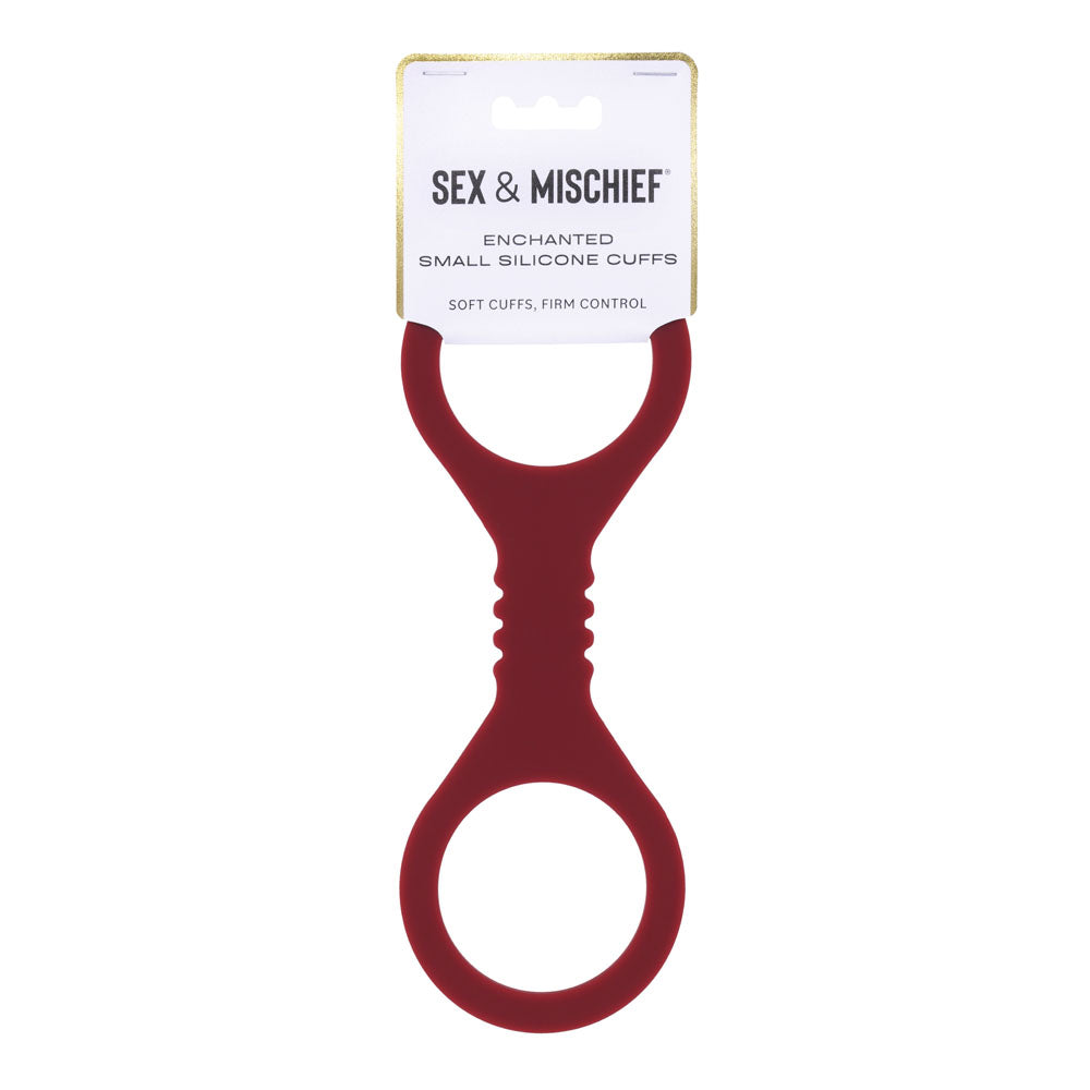 Sex & Mischief Enchanted Small Silicone Cuffs - Discount Adult Zone